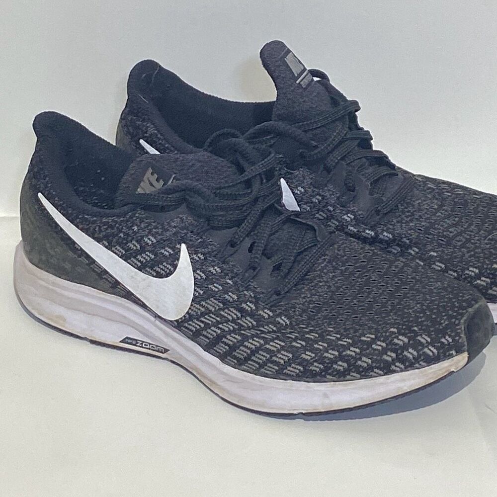 Nike Zoom Pegasus 35‎ Women's Black Athletic Running Shoes Size 10